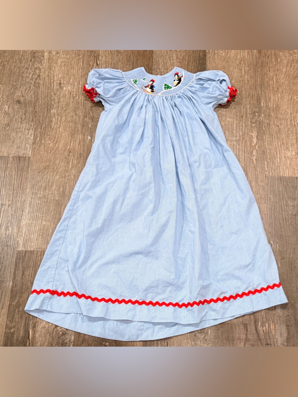 Remember Nguyen Smocked Girls Dress